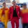 Max Holloway UFC 329 Red Suit