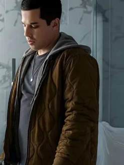 Mayor of Kingstown S04 Derek Rivera Quilted Jacket