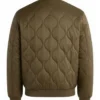 Mayor of Kingstown S04 Derek Rivera Quilted Jacket Back View