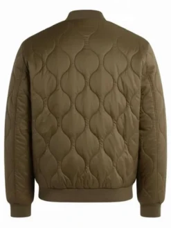 Mayor of Kingstown S04 Derek Rivera Quilted Jacket Back View