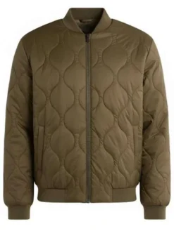 Derek Rivera Mayor of Kingstown S04 Cortez Brown Quilted Bomber Jacket