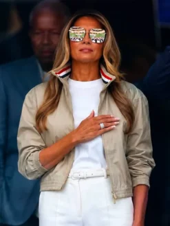 Melania Trump FIFA World Cup Final Halftime Show Jacket