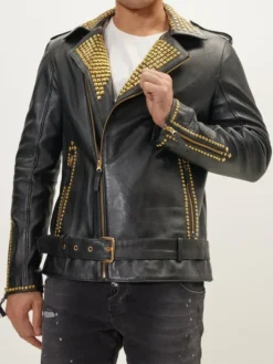 Men-Gold-Studded-Leather-Jacket-Mens