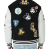Mens-Mickey-Mouse-Black-Varsity-Jacket-Back