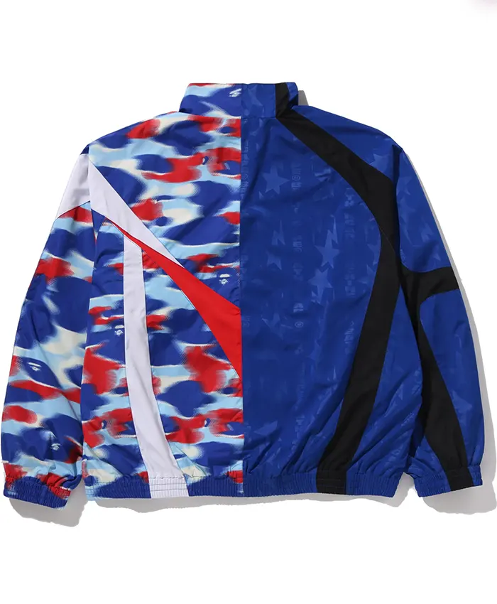 Men's Split Stand Collar Track Jacket