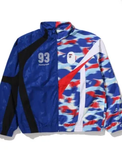 Men's Stand Collar Split Track Jacket