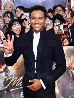Michael Japan Premiere 2026 Jaafar Jackson Military Jacket View