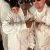Michael Rubin White Party 2026 Kurupt White Bomber Jacket