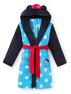 Minnie Mouse Hooded Plush Robe For Women