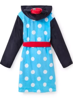 Minnie Mouse Plush Hooded Robe For Women