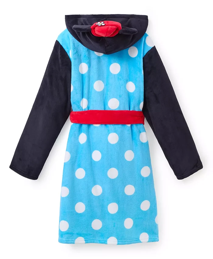 Minnie Mouse Plush Hooded Robe For Women