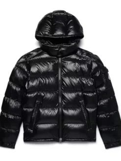 Moncler-Maya-Matte-Short-Down-Black-Puffer-Jacket