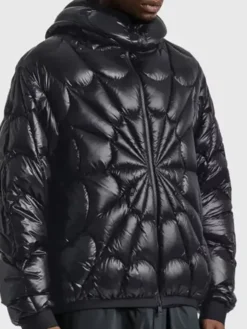 Moncler x Spiderman Black Padded Jacket