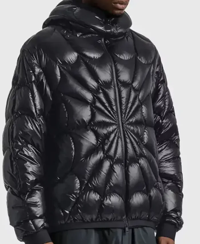 Moncler x Spiderman Black Padded Jacket
