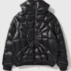 Moncler x Spiderman Padded Black Jacket