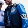 NASCAR Travis Kelce San Diego Leather Jacket