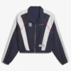 NY Yankees Off Season x MLB Navy Full-Zip Track Jacket Front View