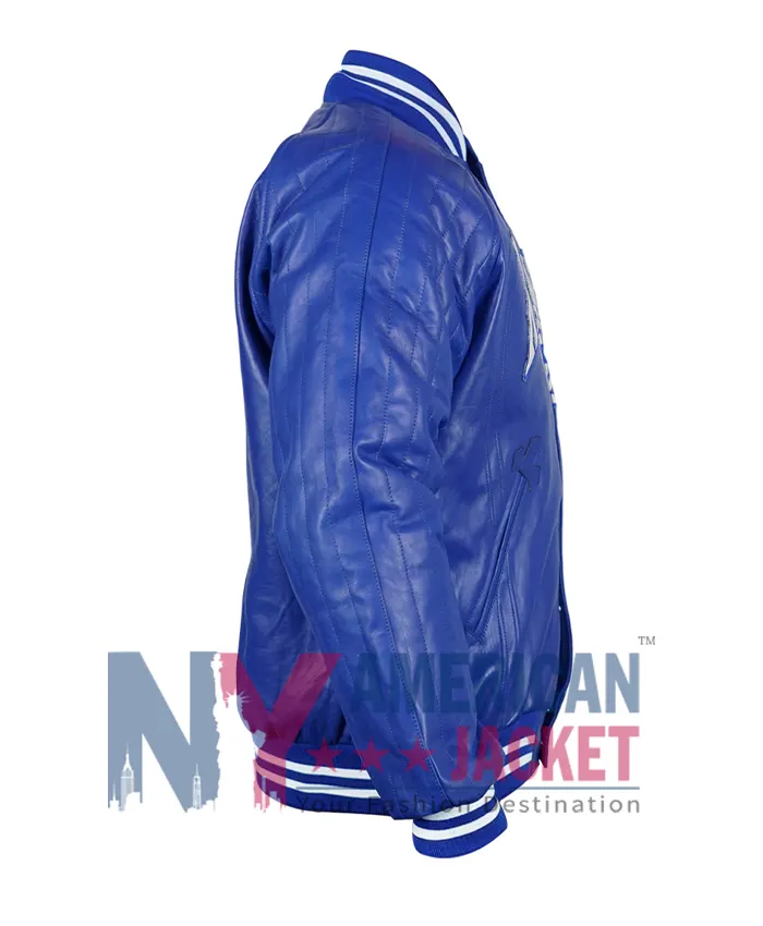New York Knicks Chrome Hearts Blue Jacket
