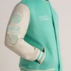 New York or Nowhere Liberty Motto Varsity Jacket