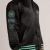 New York or Nowhere Liberty Twin Flame Varsity Jacket