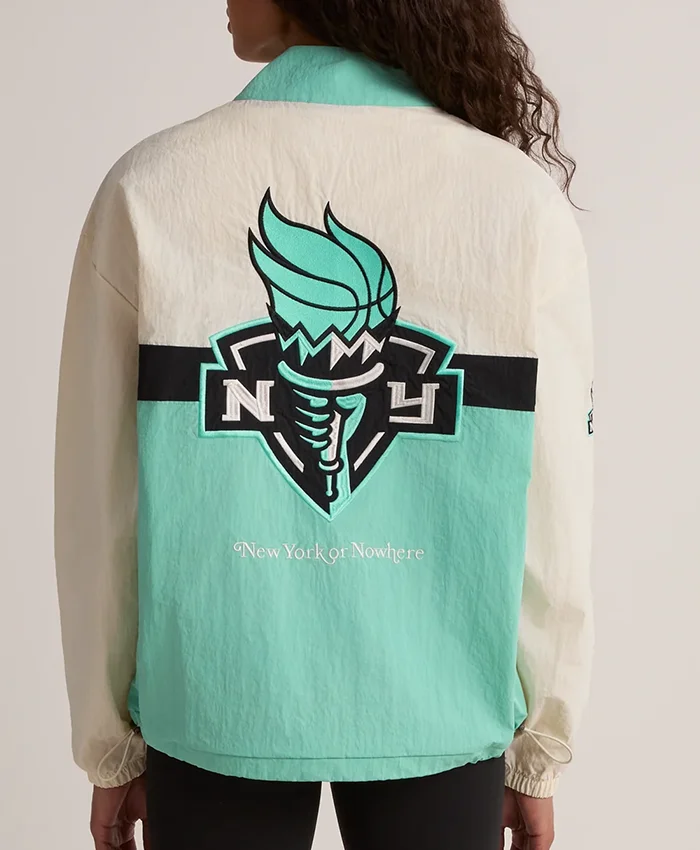 New York or Nowhere Liberty Twin Flame Windbreaker Jacket