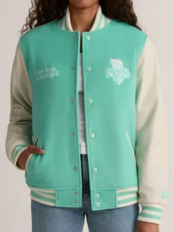 New York or Nowhere Liberty Varsity Motto Jacket