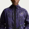 Nike FC Barcelona Alejandro Balde x Kobe Bryant 26-27 Away Purple Snakeskin Jacket front view