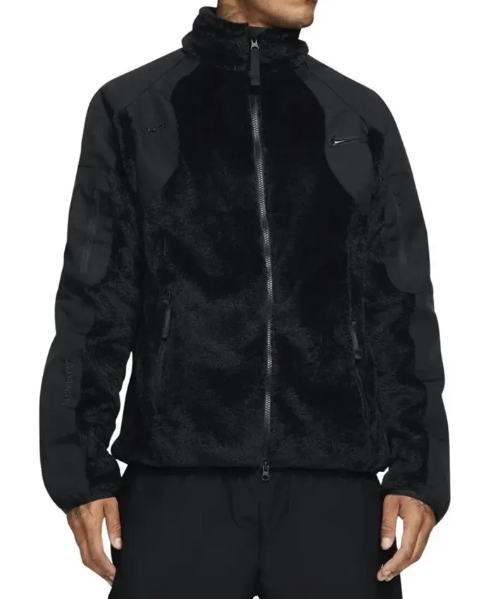 Nike-X-Drake-Nocta-Polar-Black-Fleece-Jacket