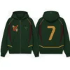Nike x Ronaldo One Last Dance Portugal Green Zip Hoodie