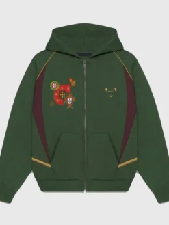 Nike x Ronaldo Portugal One Last Dance Green Zip Hoodie