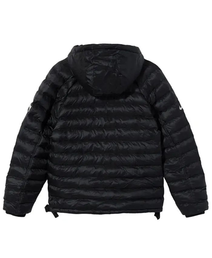 Nike-x-Stussy-Black-Hooded-Puffer-Jacket