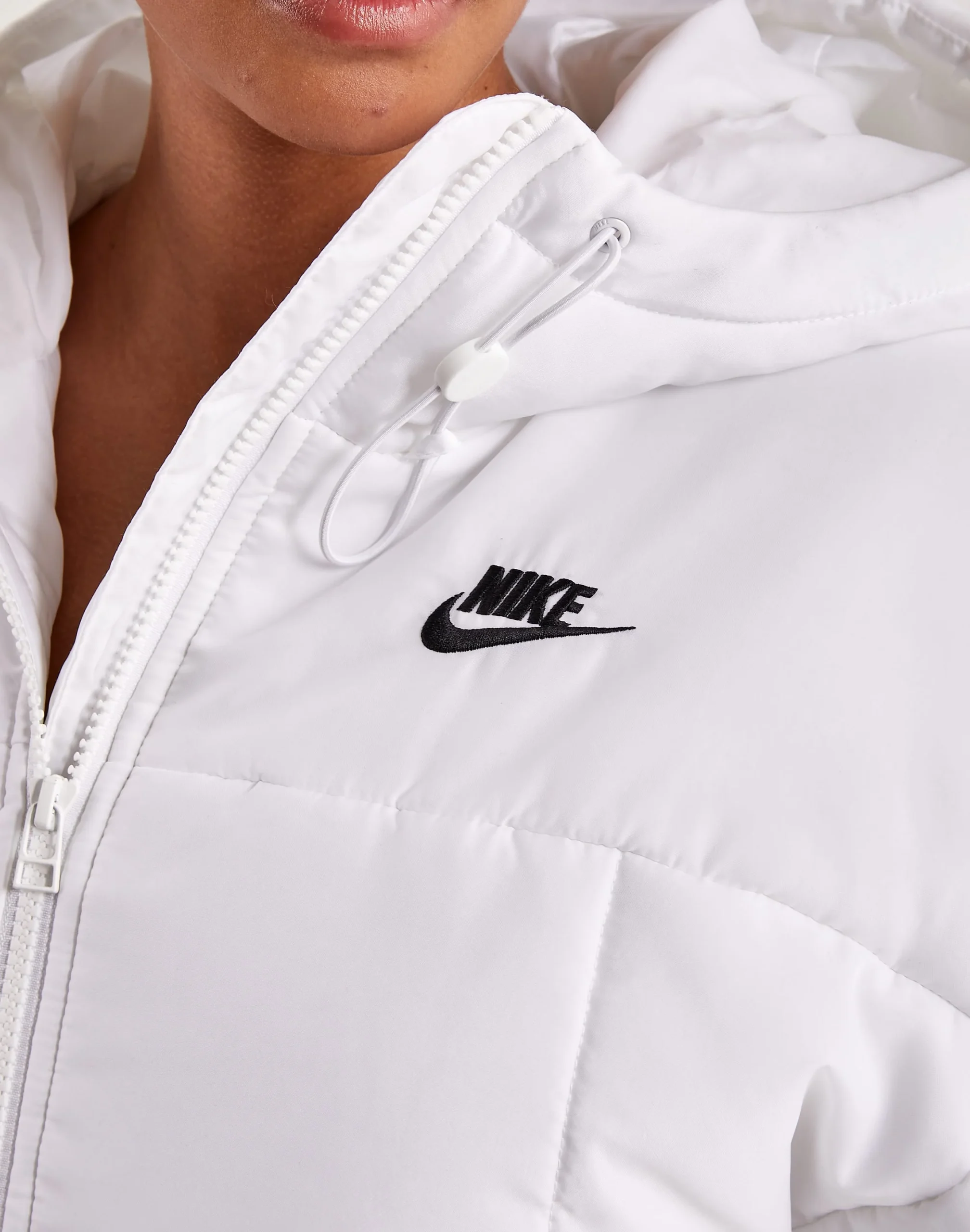 Nike-Female-Puffer-Jacket-White