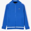 Novak Djokovic Wimbledon Lacoste Blue Zip-Up Jacket