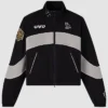 OVO x WNBA Team Las Vegas Aces Black And Grey Track Jacket front view