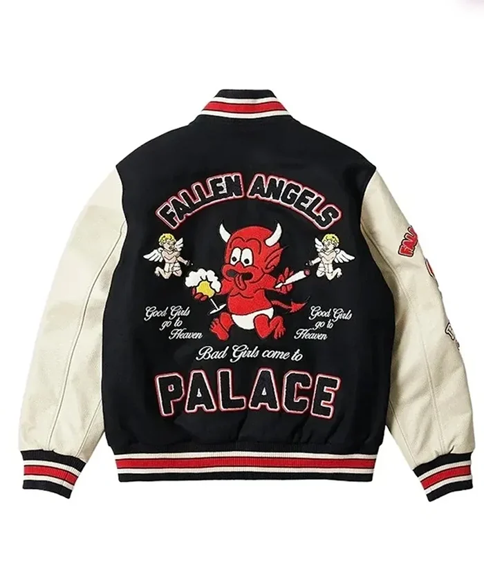 Palace Fallen Angels Full-Snap Varsity Jacket Sale