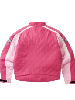 Palace Skateboards Highway to Heaven Fall 2026 Pink Cotton Bomber Jacket back view