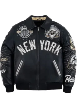Pelle Pelle Jay-Z New York Yankees Leather Jacket