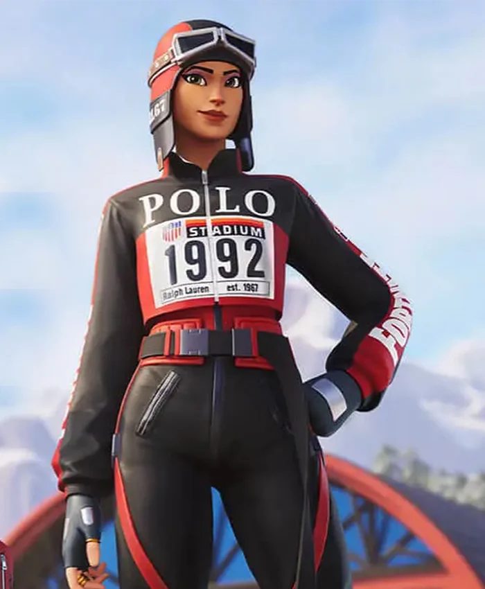 Polo x Fortnite 92 Stadium Black Jacket