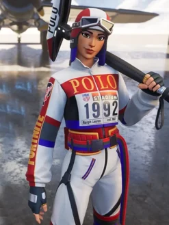 Polo x Fortnite 92 Stadium White Jacket