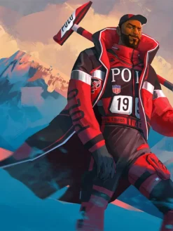 Polo x Fortnite Stadium 92 Red Coat