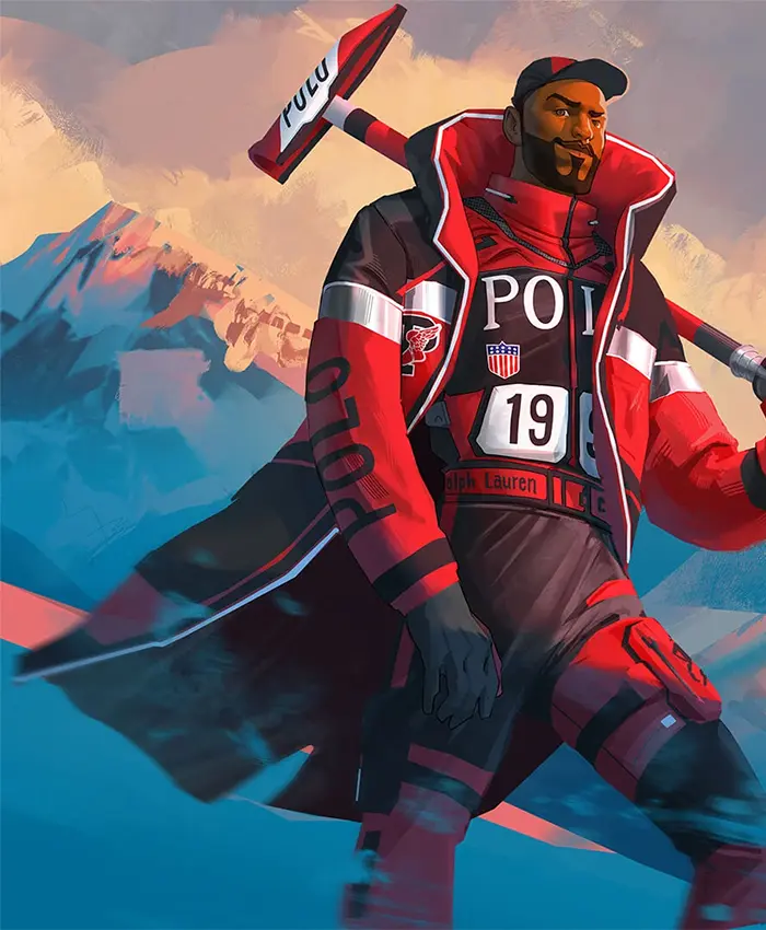 Polo x Fortnite Stadium 92 Red Coat