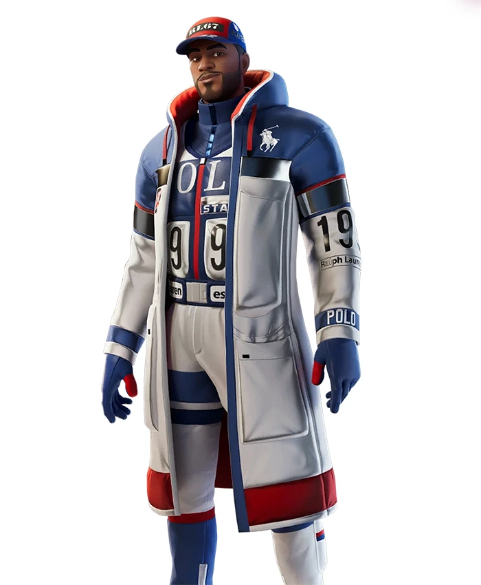 Polo x Fortnite Stadium 92 White Coat