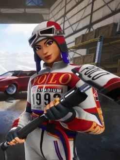 Polo x Fortnite Stadium 92 White Jacket