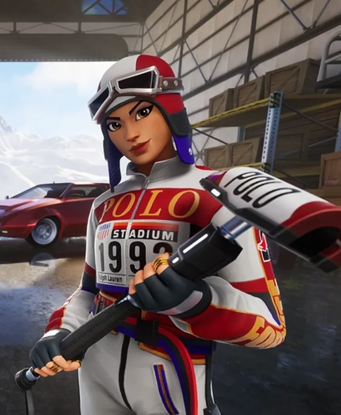 Polo x Fortnite Stadium 92 White Jacket