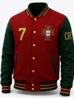Portugal Ronaldo Varsity Jacket