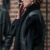 Power Book IV Black Claudia Flynn Leather Vest
