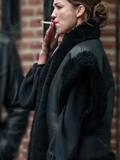 Power Book IV Black Claudia Flynn Leather Vest