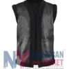 Power Book IV Claudia Flynn Leather Black Vest
