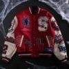 Protector Of NYC Letterman Sand And Red Jacket