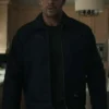 Reacher S02 Jack Reacher Black Jacket Front View